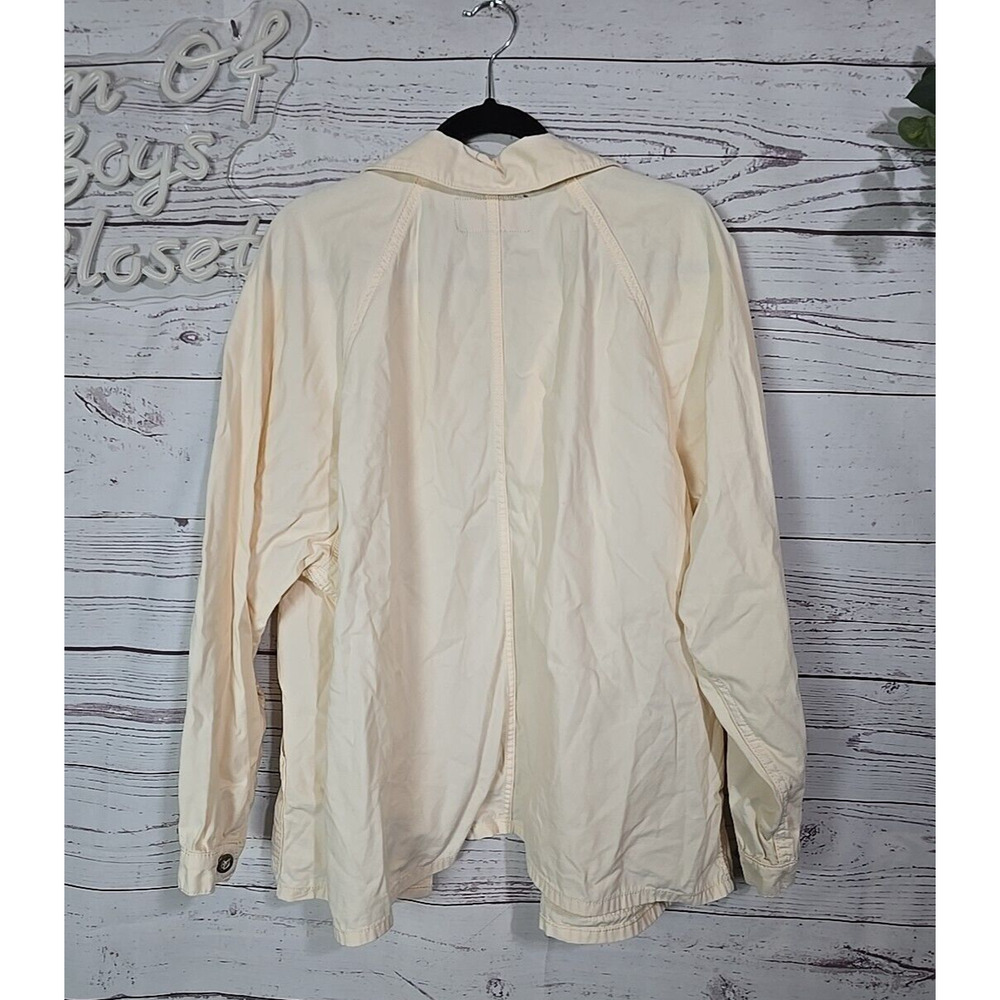 Torrid Yellow Canvas Front Patch Pockets Long Sle… - image 2